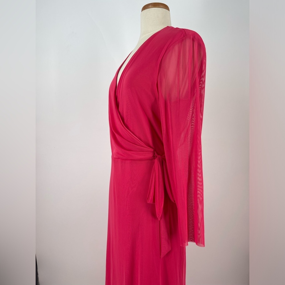 Anne Klein NWT Hot Pink Dress (B43#2) - Picture 7 of 14